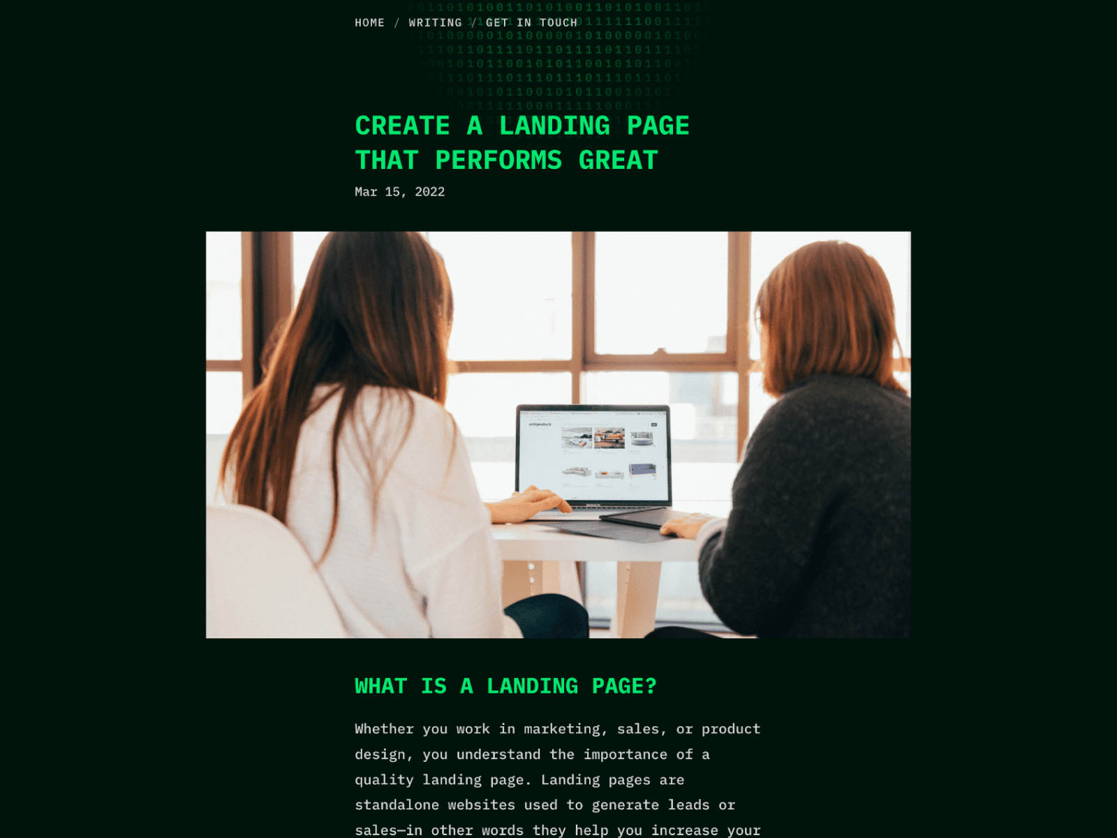 Product preview